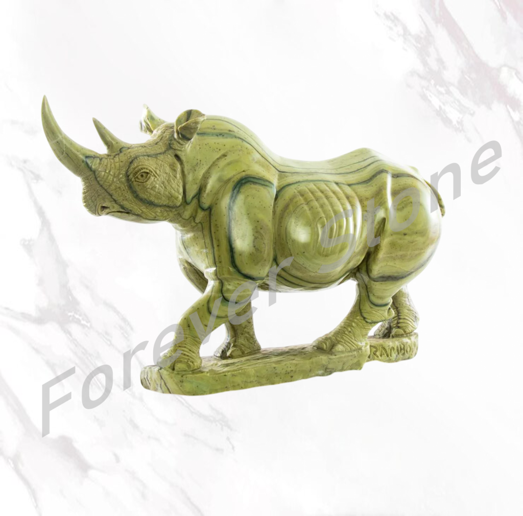 Rhino Stone Sculpture Watermark
